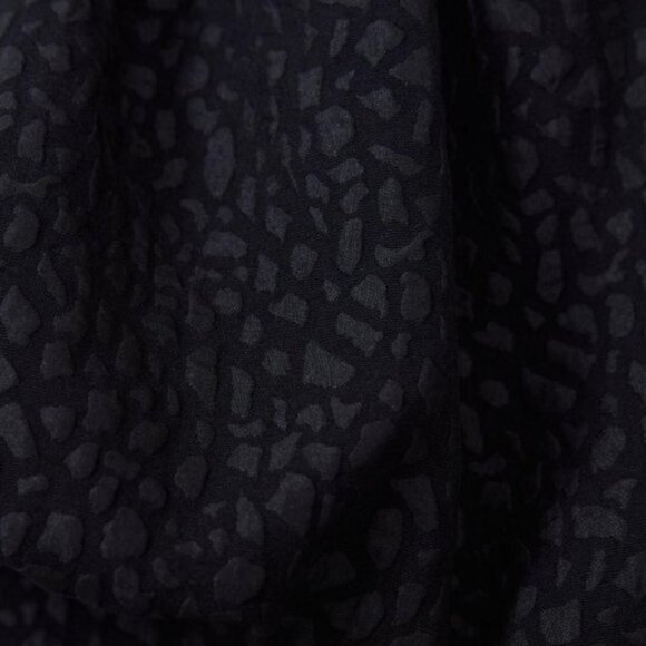 NWT Zara black jacquard tiered ruffle pleated peplum mini skirt, S - Picture 8 of 11